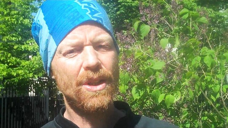 Entreprenören Kristofer Björkman från Outdoormap berättar om Naturkartan