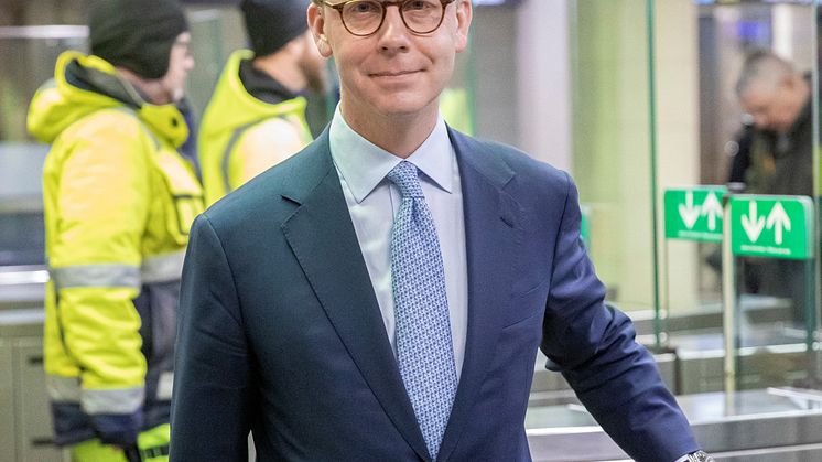 Kristoffer Tamsons (M), trafikregionråd och ordförande för SL.