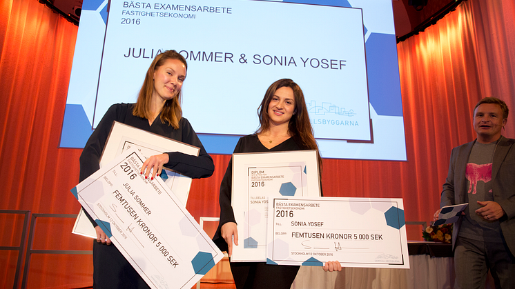 Julia Sommar och Sonia Yosef