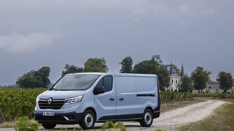 Ny Renault Trafic E-TECH med lang rækkevidde