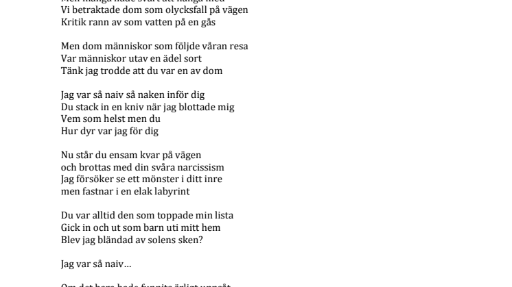 ÄRLIGT UPPSÅT