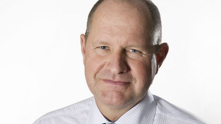 Rikspolischefen Dan Eliasson hälsas välkommen till Karlstad och Värmland. Foto: Lars Hedelin