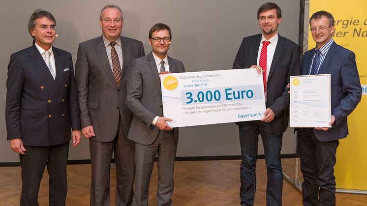 Bürgerenergiepreis Oberpfalz 2014 - 1. Preisträger – Jugendbildungsstätte Waldmünchen