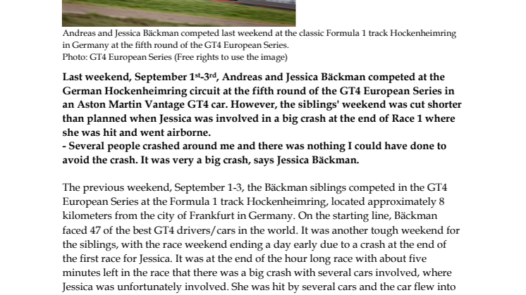 230905 ENG Pressrelease, GT4 Europe Hockenheim.pdf