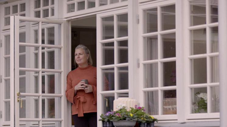 En blomstrande tapet växer fram