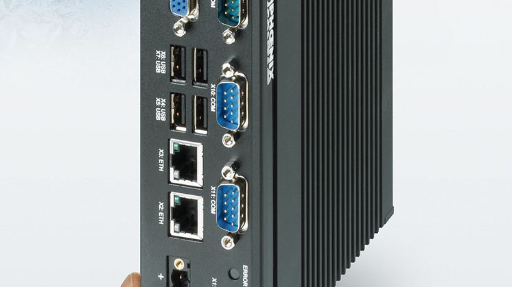 Compact, Energy-Saving Embedded Box PC for the DIN Rail 