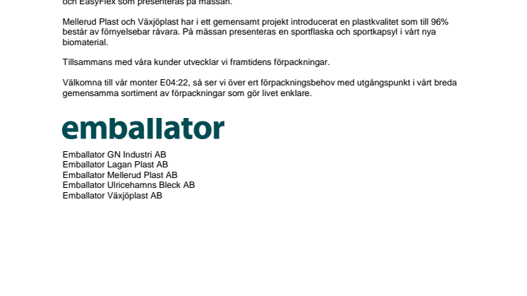 Emballator familjen – tillsammans är vi starkare än någonsin 