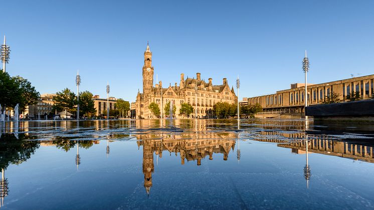 Bradford City Hall. Getty Images. Credit SAKhanPhotography.