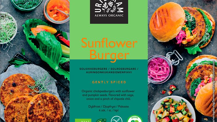 Urtekram Sunflower Burger