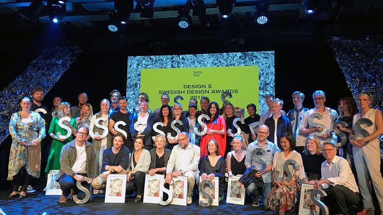 Design S – Swedish Design Awards 2018, årets alla vinnare