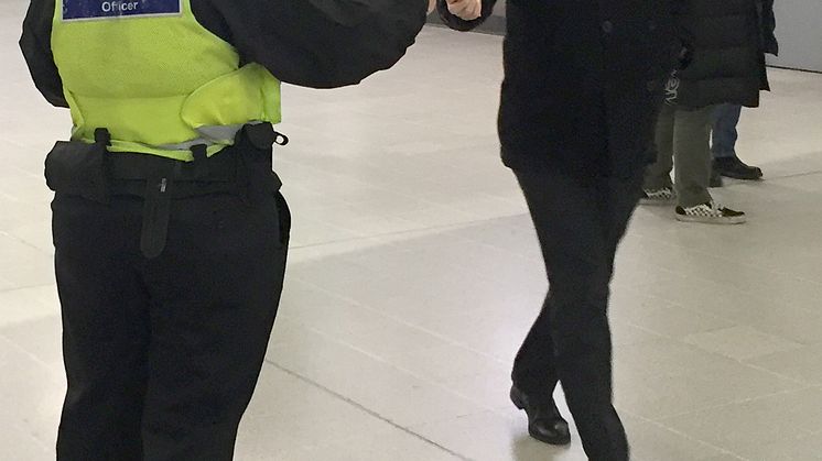 Meeting passengers at Blackfriars