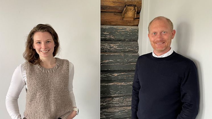 Prosjektleder Guro Varvin Hjelseng og Direktør forretningsområde Moss Jan Erik Kristiansen
