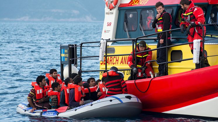 Orolig tid på Egeiska Havet - team 17 och 18 nyss hemkomna