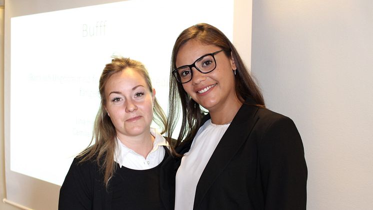 Lina Hellmark och Camila Orellana, Bufff