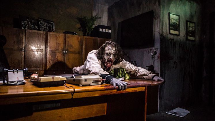 I år har zombier har invaderat Lisebergs Halloweensäsong