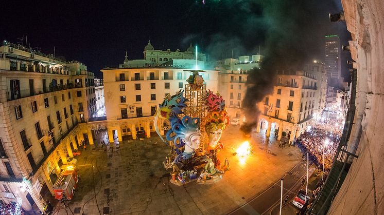 Festivalen Hogueras de San Juan i Alicante (2)