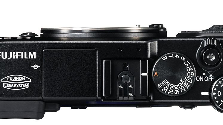 FUJIFILM X-E2 musta yläosa