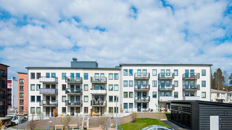 SKBs kvarter Kronogården på Kronogårdsvägen i Ursvik, Sundbyberg