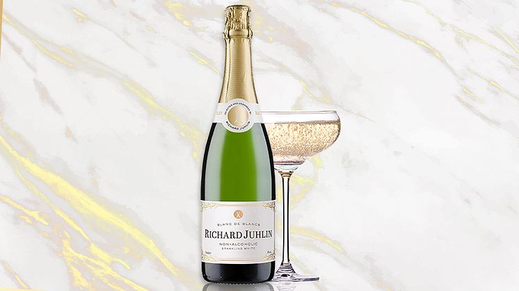 Richard Juhlin, Sveriges ﻿– och världens – ﻿﻿främste champagnekännare, lanserar alkoholfritt mousserande under eget namn.
