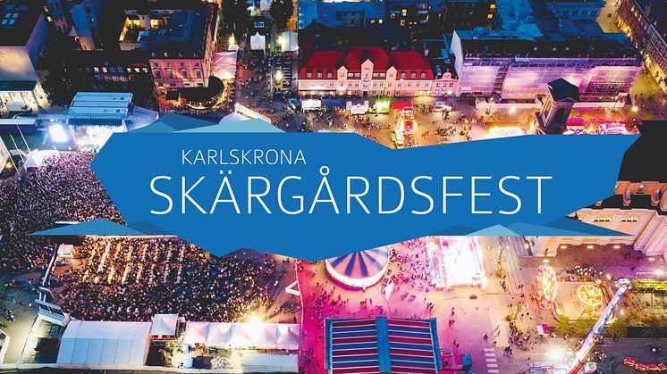 Stiftelsen och Marie Nilsson Lind till Karlskrona Skärgårdsfest!