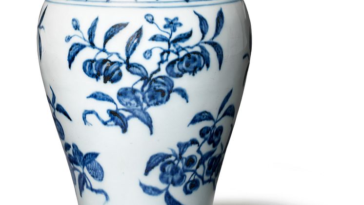 Sjælden Ming meiping vase 