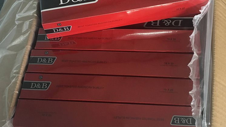 Op Brut cigarettes seized by HMRC in Manchester