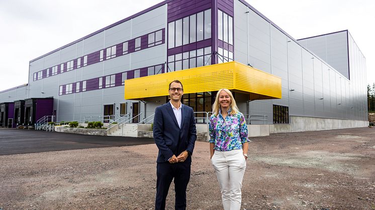 Invigning av Löfbergs nya rosteri för hela bönor
