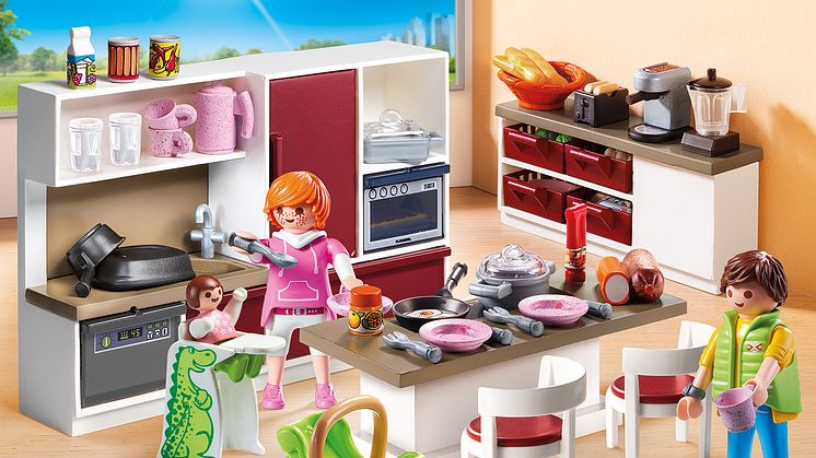 PLAYMOBIL Große Familienküche