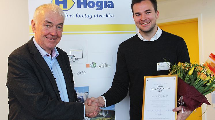 Pristagaren av Bert-Inge Hogsveds pris 2015