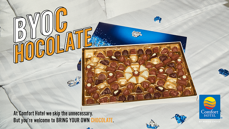 No chocolate on your pillow? Bring your own! 