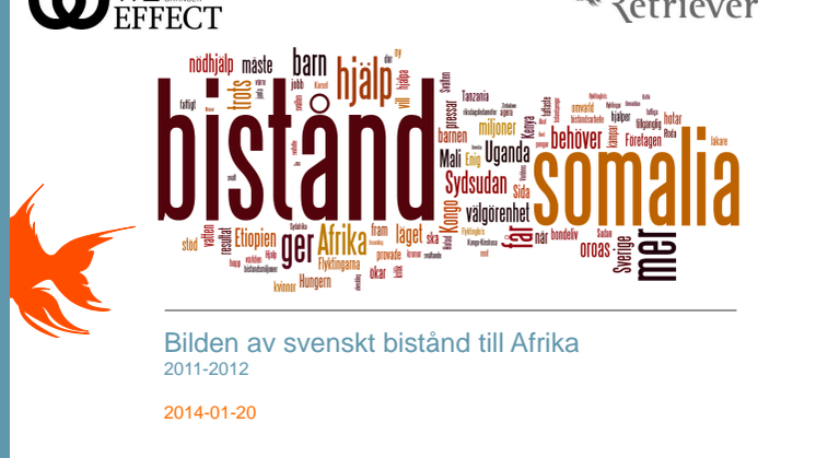 Ny rapport: Barn i Afrika får inget namn i svenska tidningar