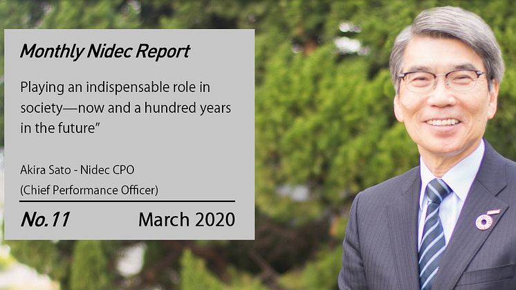Monthly Nidec Report - Nidec's CSR