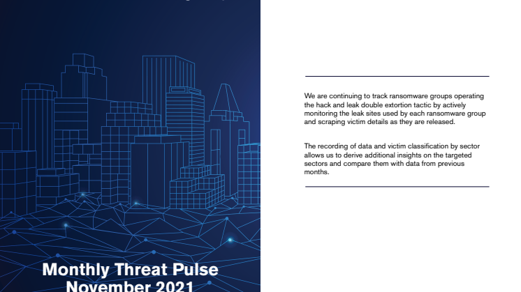 NCC Group Monthly Threat Pulse November 2021