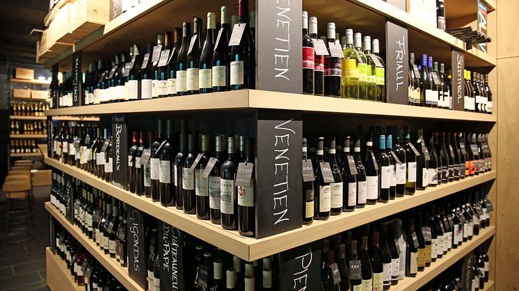 Insgesamt verfügt die Weinhandlung Château9 über mehr als 350 verschiedene Weine 