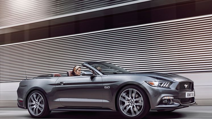 Nye Ford Mustang lanseres for første gang i Europa i 2015.