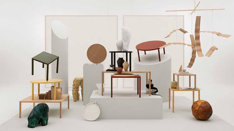 Installation i Swedeses showroom på Malmtorgsgatan 5 i Stockholm