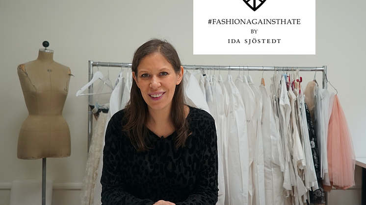 Modedesignern Ida Sjöstedt släpper exklusiv kollektion mot näthat tillsammans med Telia