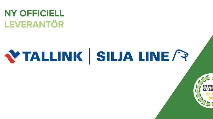 ​Tallink Silja är ny officiell leverantör till En Svensk Klassiker. 