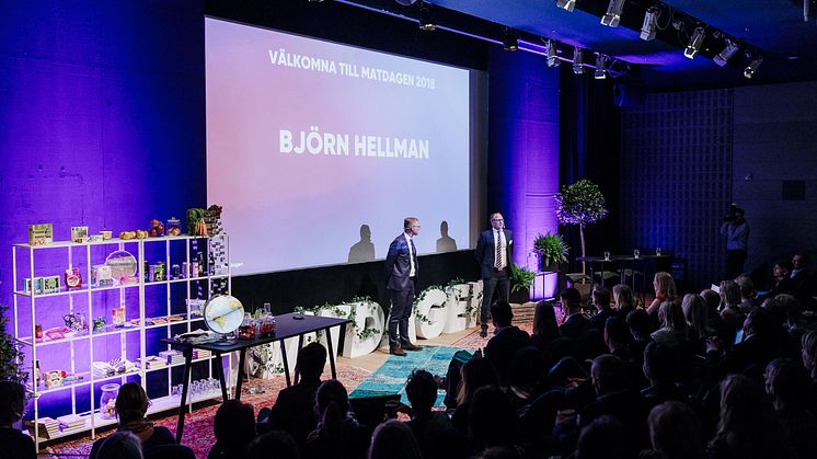 Björn Hellman, vd på Livsmedelsföretagen, Matdagen 2018