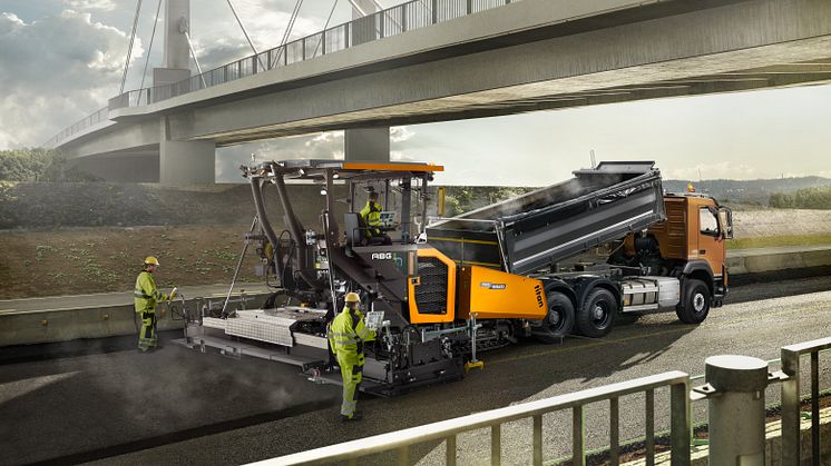 ABG 6820 Titan asfaltläggare från Ammann Group