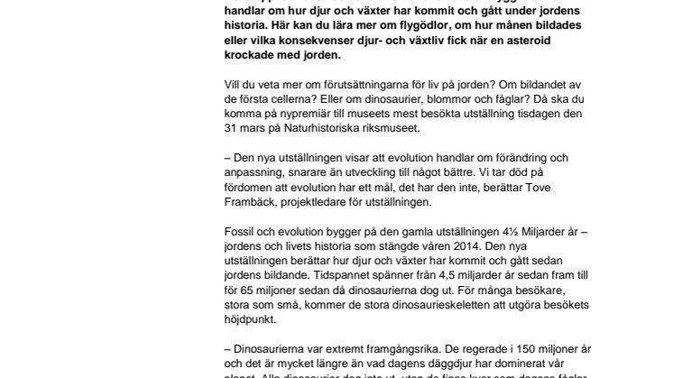 Dinosaurierna är tillbaka!