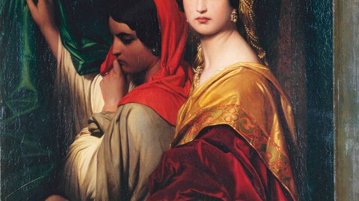 Paul Delaroche, Heroidas mit dem Haupt Johannes des Täufers, 1843