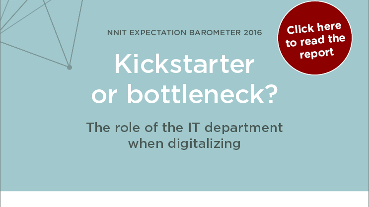 Kickstarter or bottleneck? The role of the IT department when digitalizing