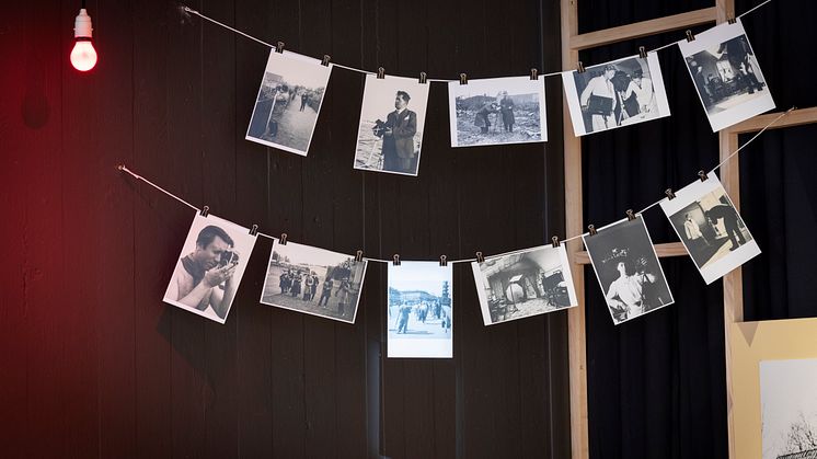 Bilder på tork i framkallningsstation