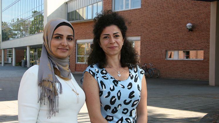 Nour Almardoud och Michelle Nahhas har båda praktiserat på Högskolan Väst.