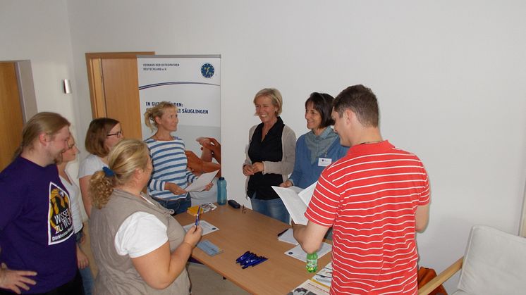 VOD informiert Osteopathie-Schüler in Bad Dürkheim