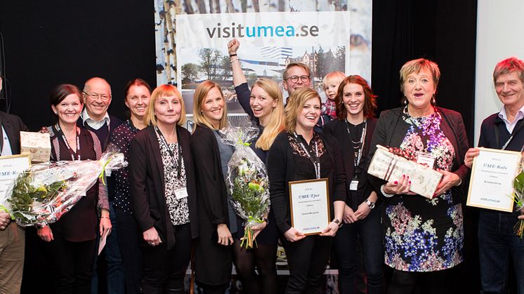 Granö Beckasin, Umeå Folkets Hus och Kvarkenfisk är vinnarna till turismpriser 2015