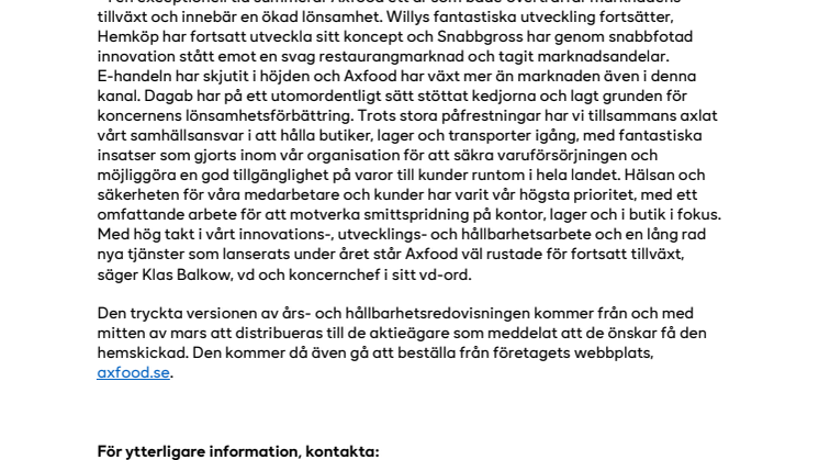 Axfood publicerar års- och hållbarhetsredovisning för 2020.pdf
