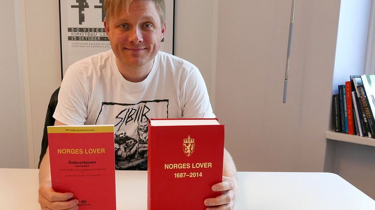 Styreleder Jørgen Karlstrøm i Norsk Komponistforening er lettet over det kulturkomiteen på Stortinget har kommet fram til i sin innstilling til den nye åndsverkloven. Foto: NKF