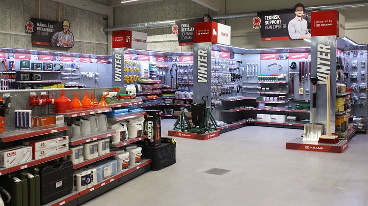 Powered by Kramp hos Staffare i Skellefteå